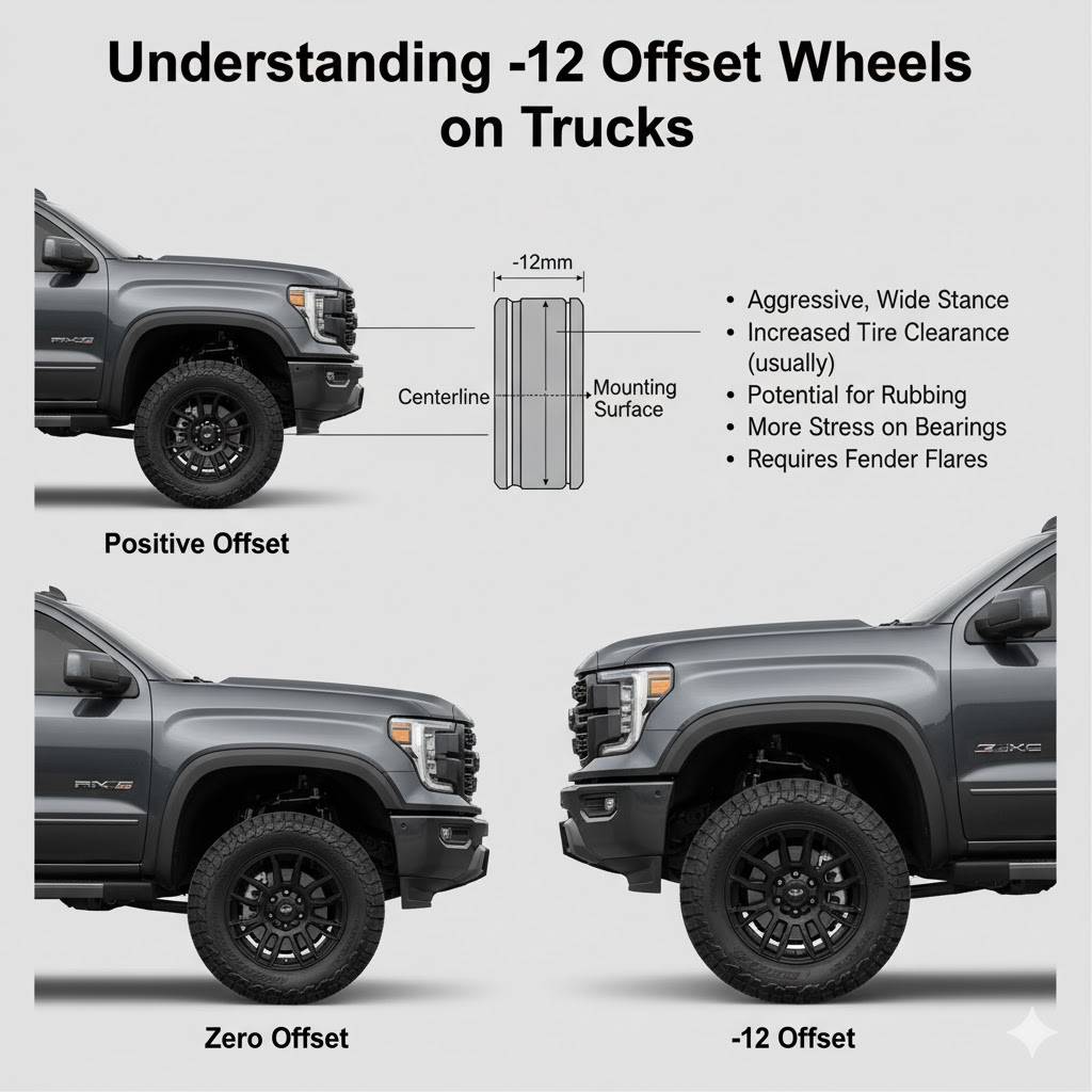 Understanding 12 Offset Wheels on Trucks